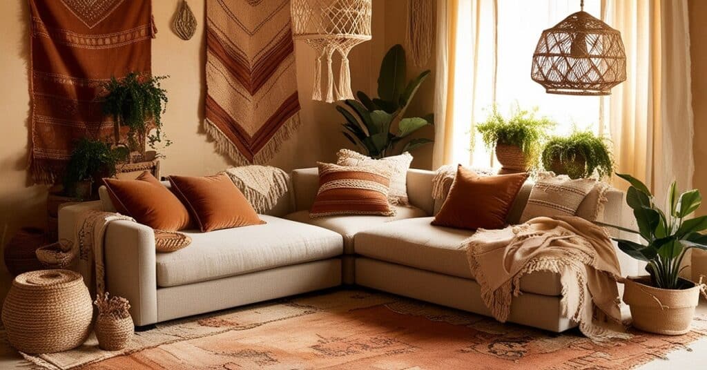 23 Boho Living Room Ideas for Chic Style