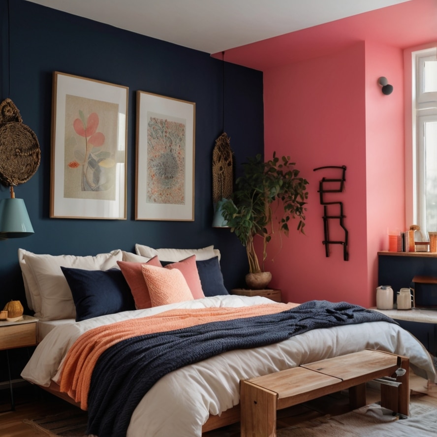 5. Moody Accent Walls