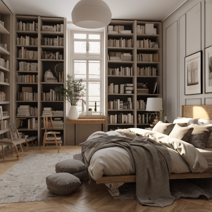 7. Use books as decor
