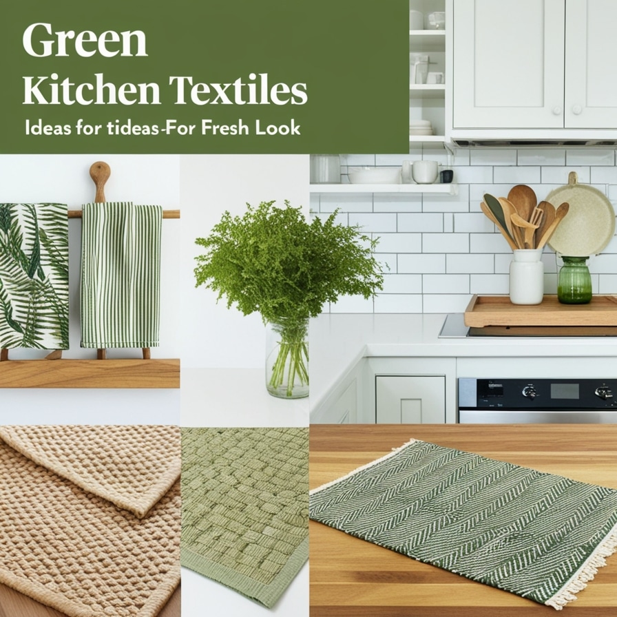 Green Kitchen Textiles
