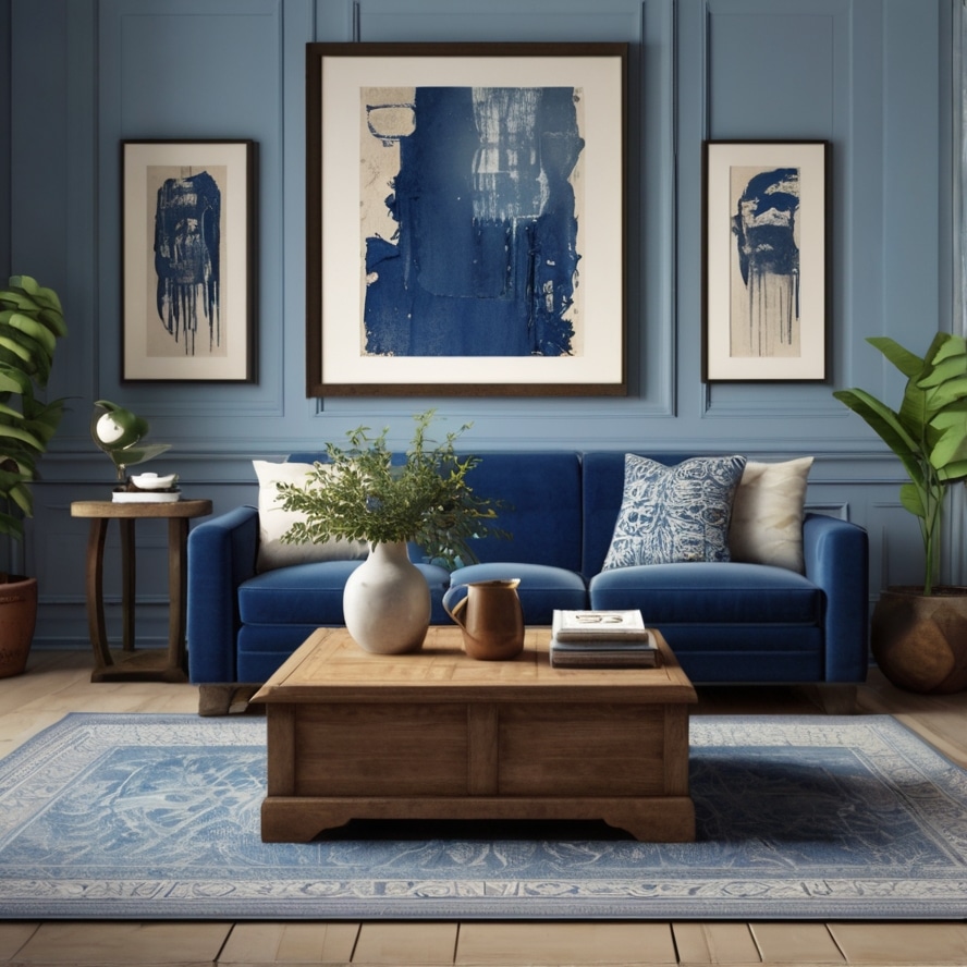 Explore Vintage Blue Pieces