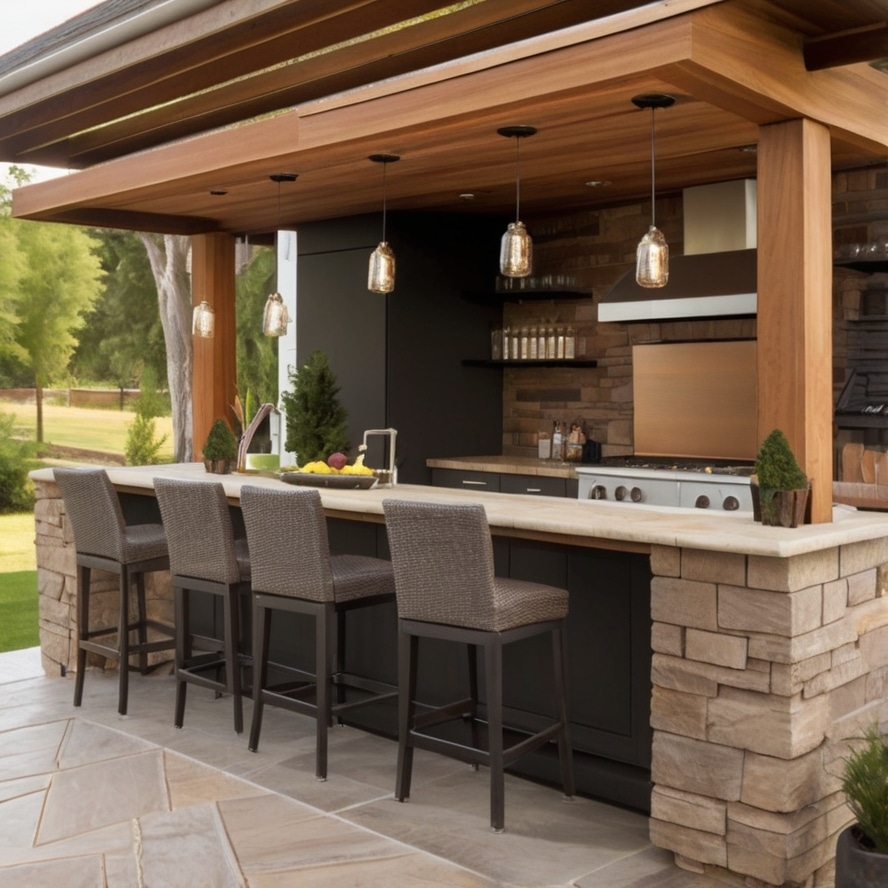 Outdoor Kitchen Bars