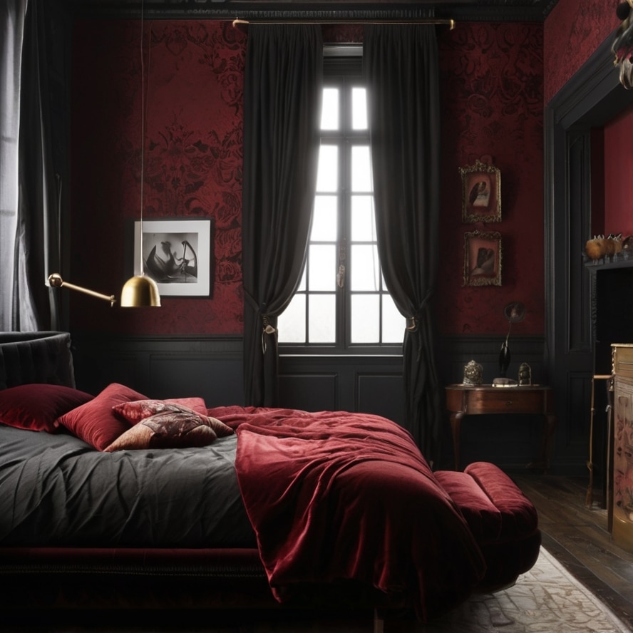 Embrace the Power of Deep Crimson Walls