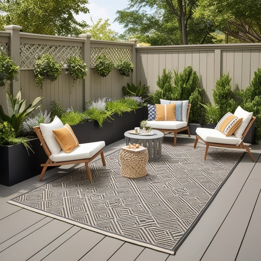 10. Outdoor Rugs