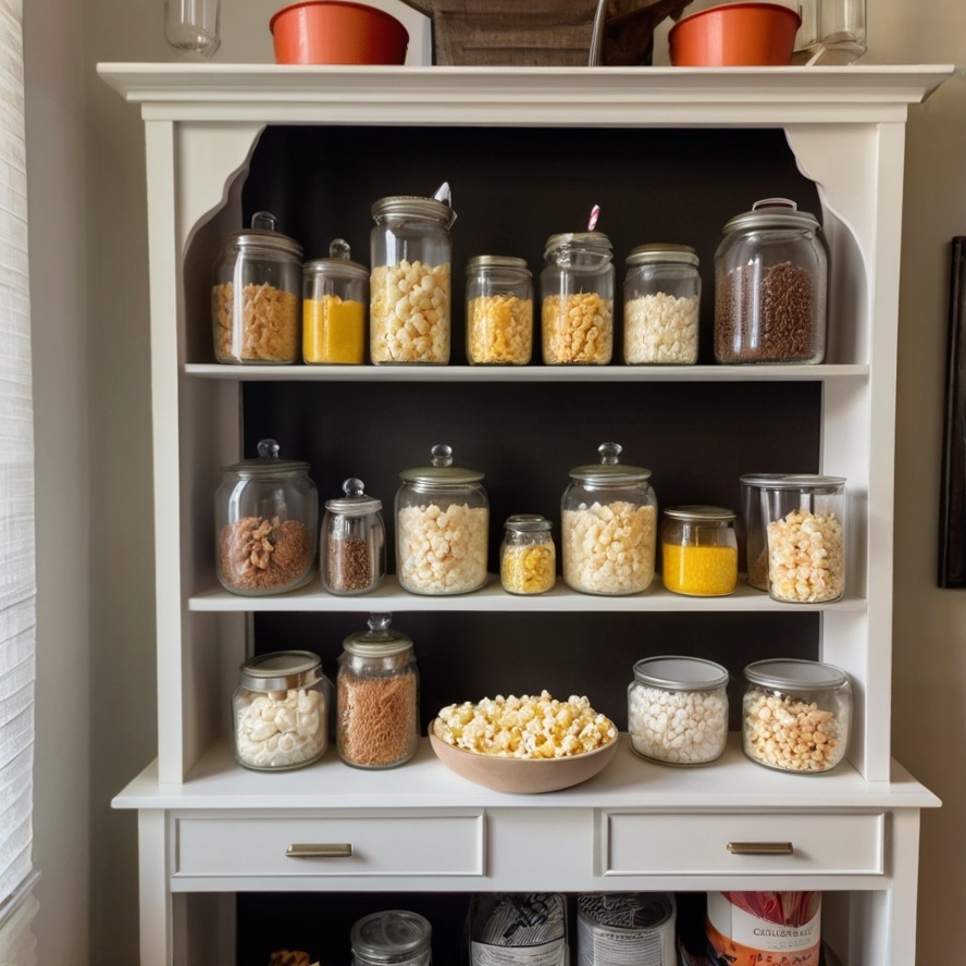 10. Popcorn Bar for the Full Experience
