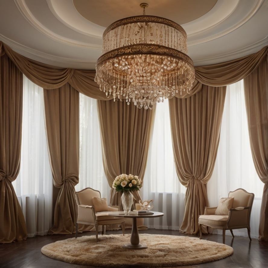 12. Fabric Draping: Soft Luxury