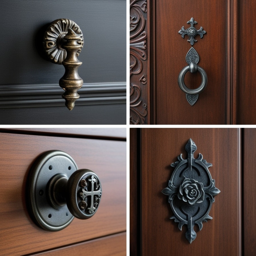 Install Hardware That Hints at Medieval Times