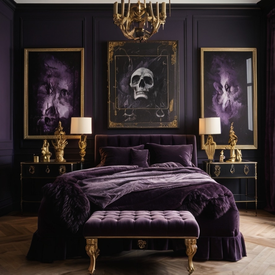 Create Gallery Walls of Dark Art