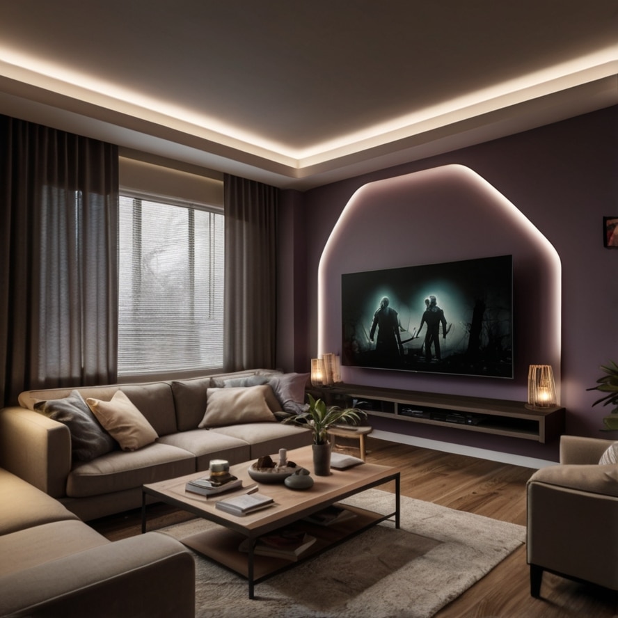 5. Smart Lighting That Knows the Mood