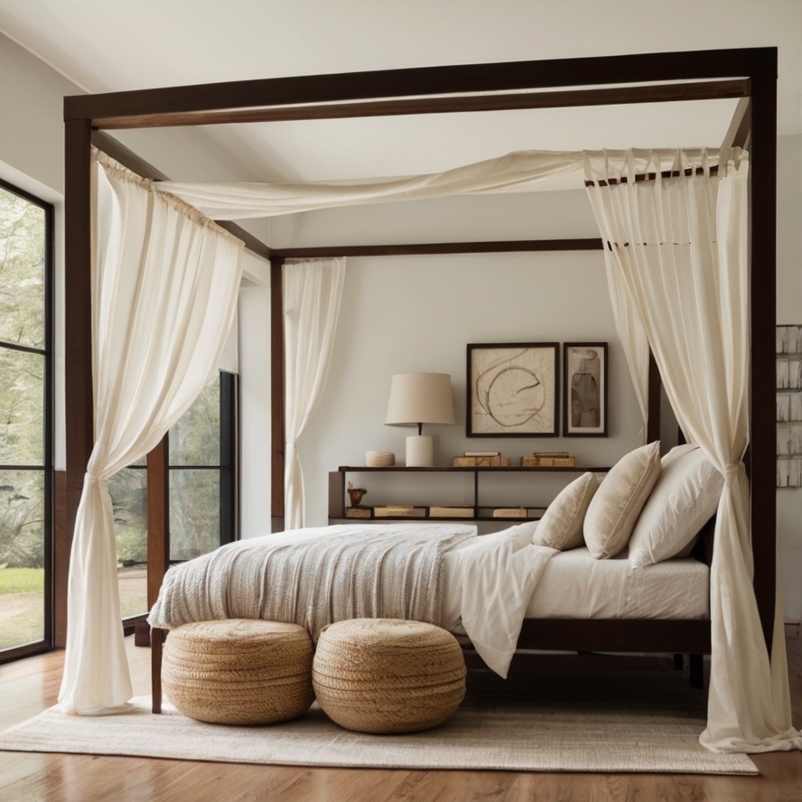 9. Canopy and Four-Poster Beds (Yes, Really)
