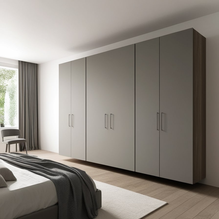 5. Floating Wardrobes