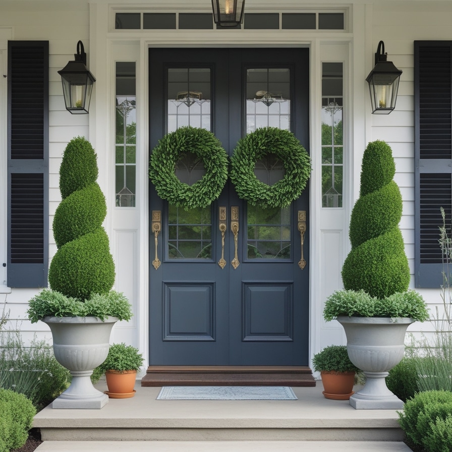 6. Symmetrical Planter Layouts