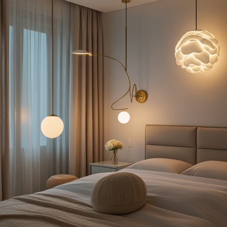 8. Statement Lighting With Personality