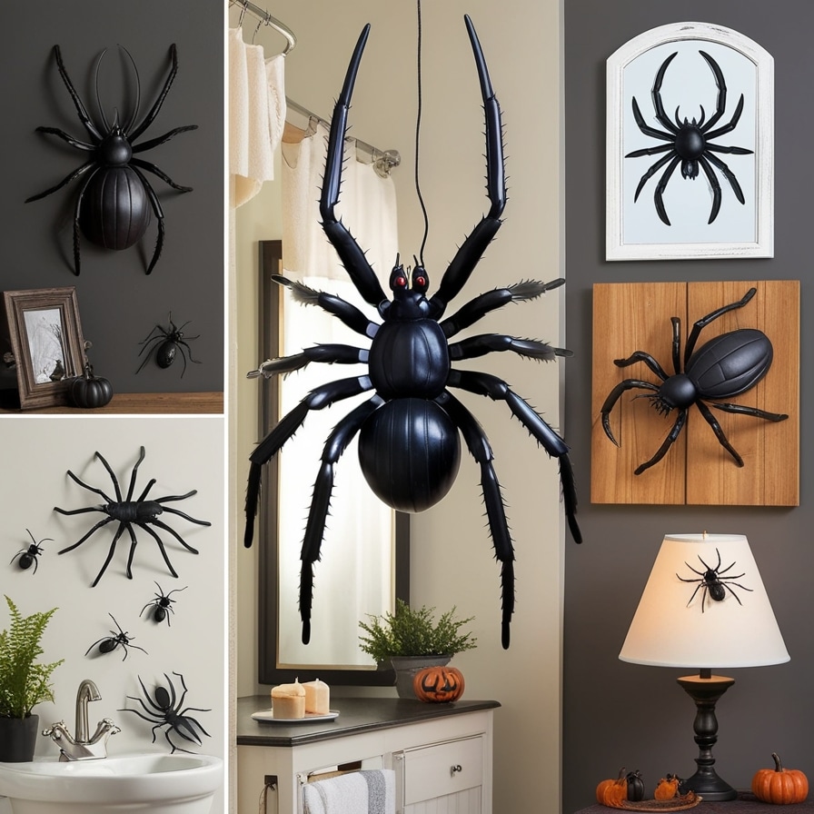 Creepy Crawly Realistic Insects and Spiders