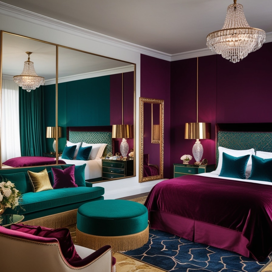 Jewel Tones & Suspenseful Color Schemes