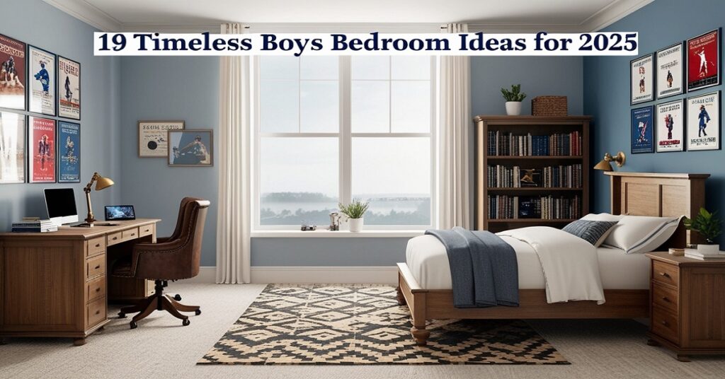 19 Timeless Boys Bedroom Ideas for 2025