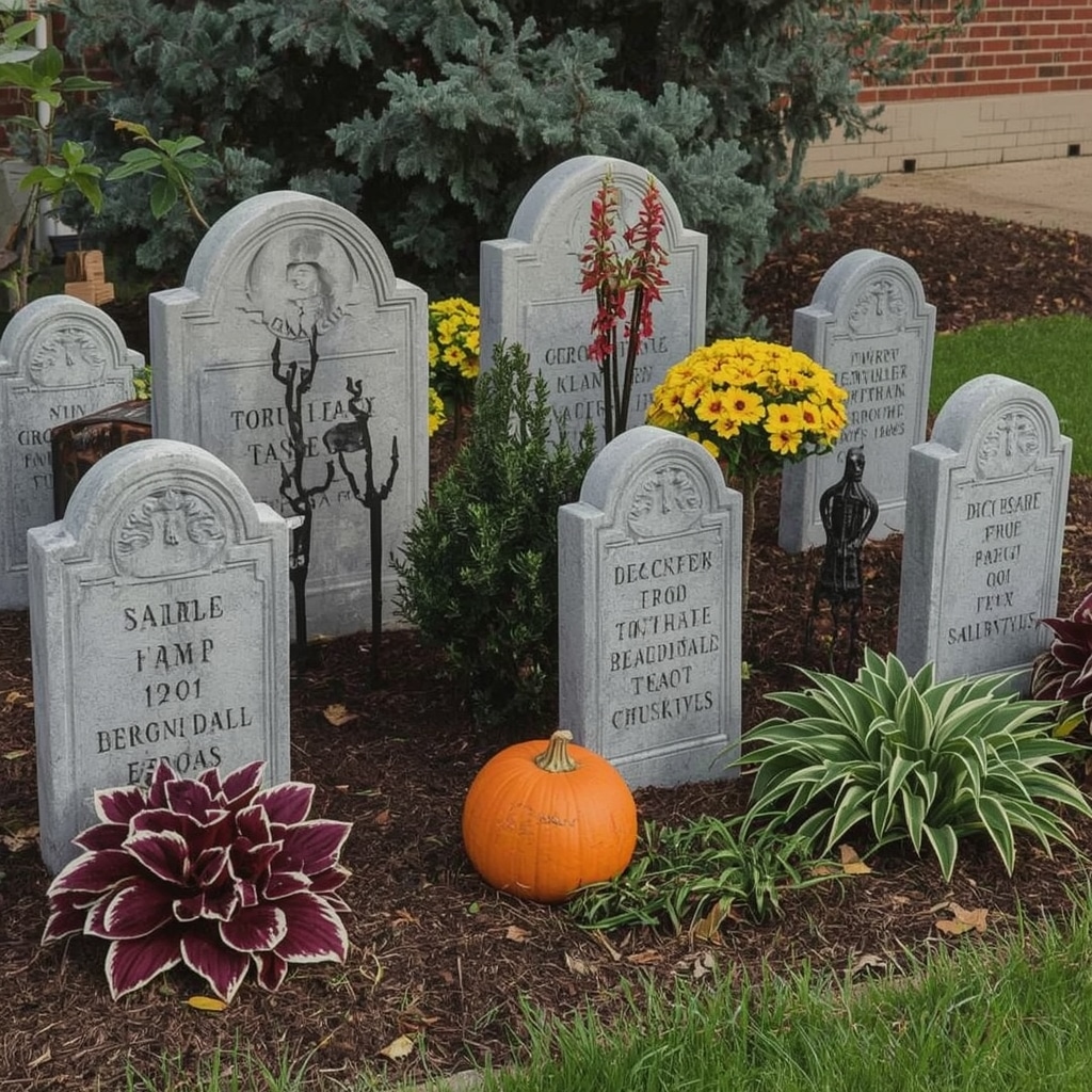 Graveyard Gardens with Interactive Elements