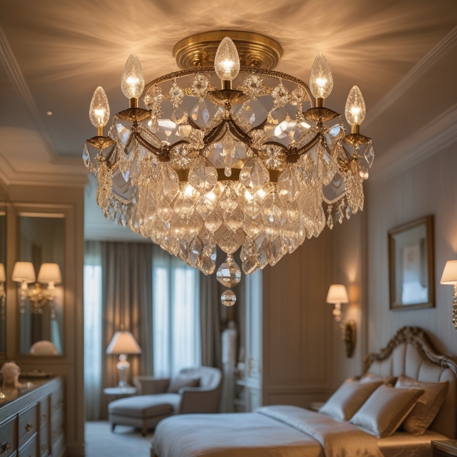 Crystal Chandeliers and Statement Lighting