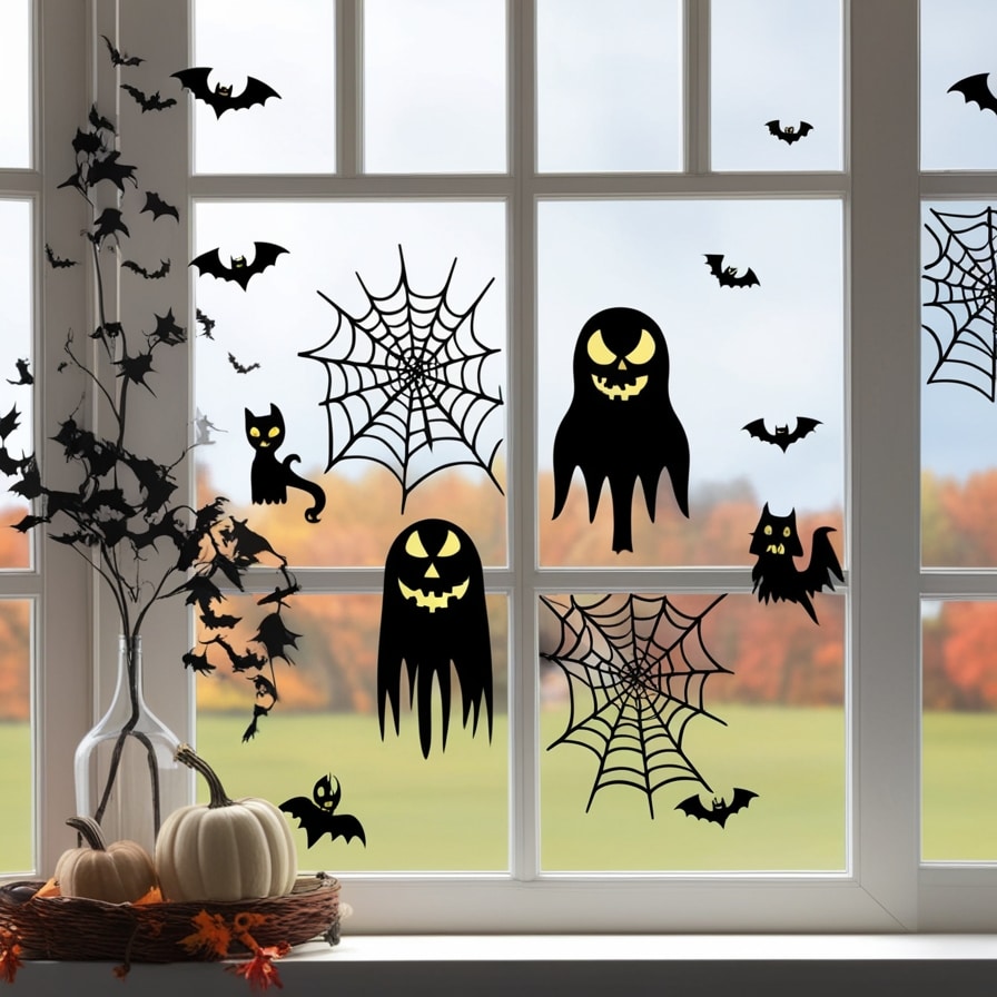Window Clings and Silhouettes