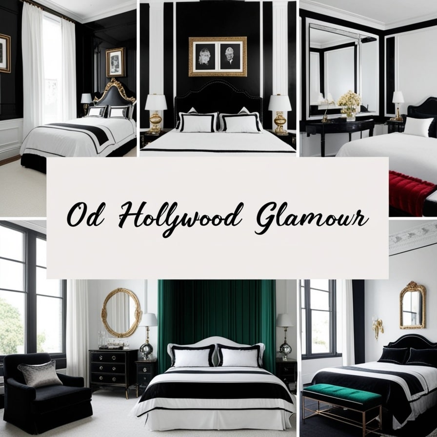 Classic Black and White Color Scheme