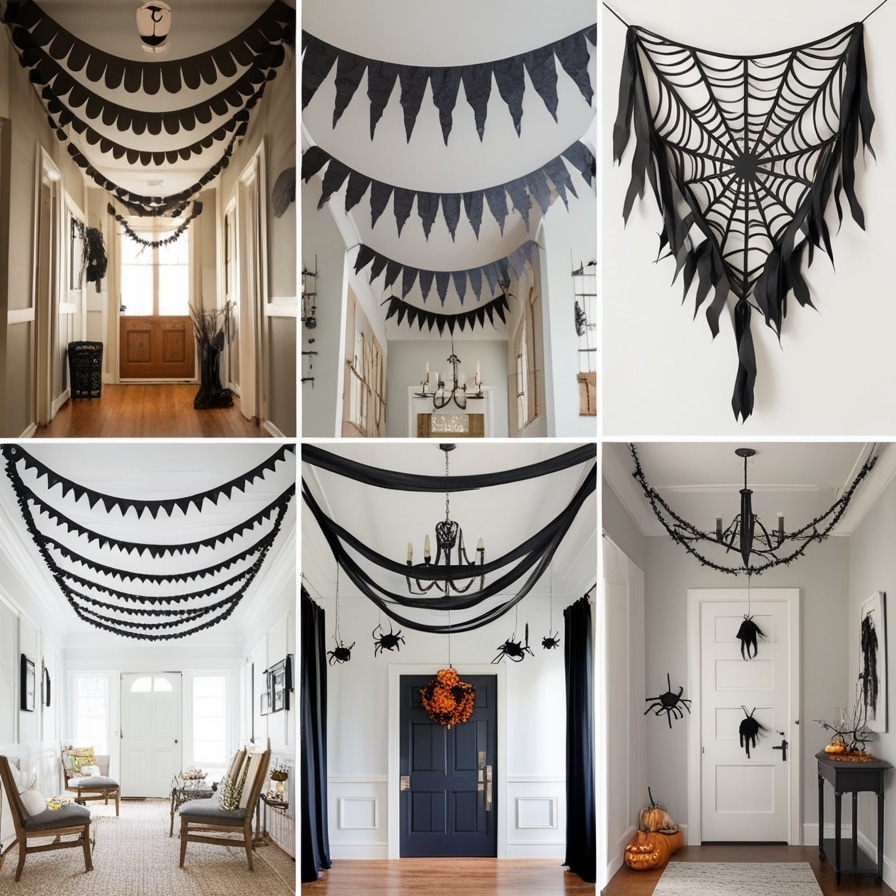 Hanging Halloween Garlands