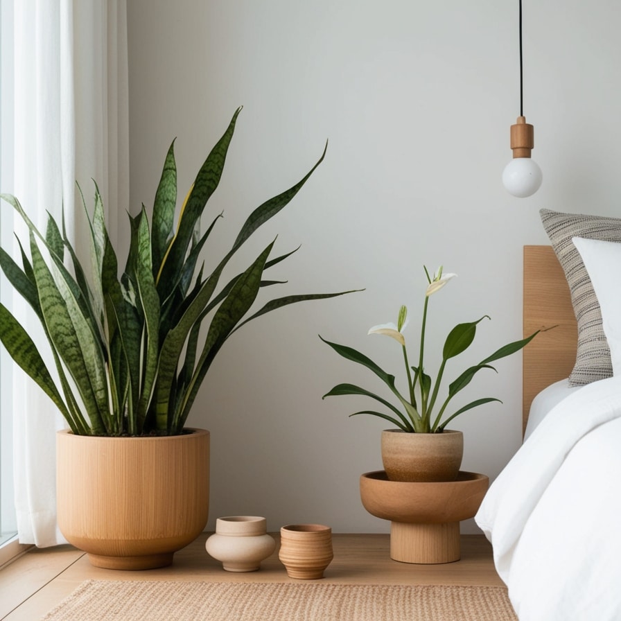 Greenery and Biophilic Touches