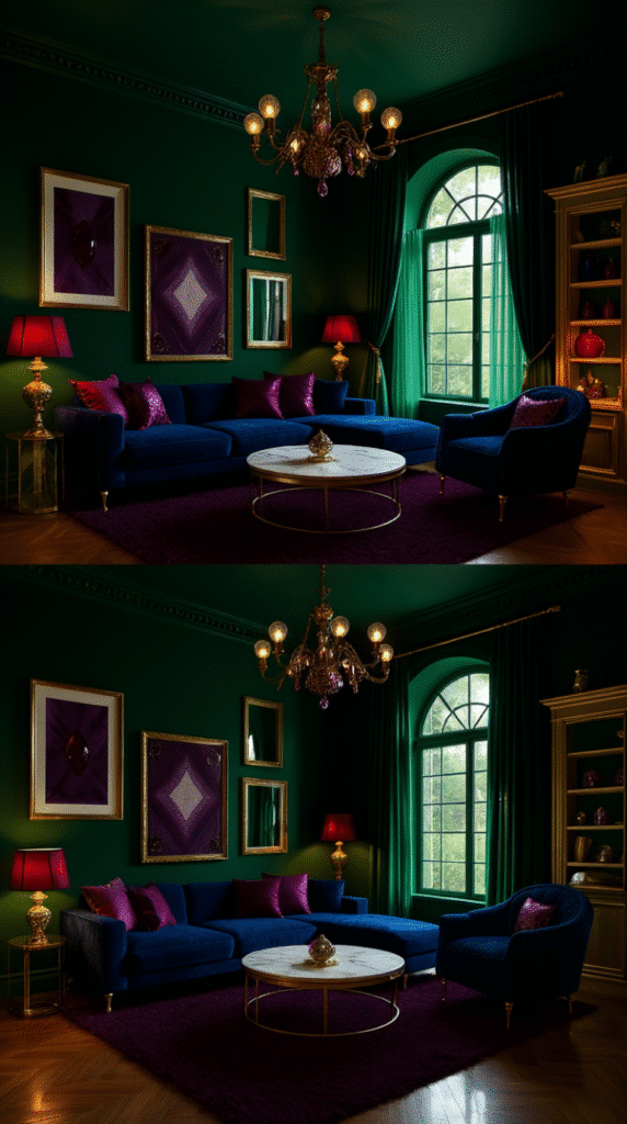 Jewel Tones for Luxury