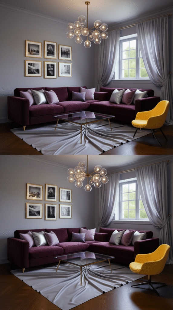 Modern Taupe and Soft Blue