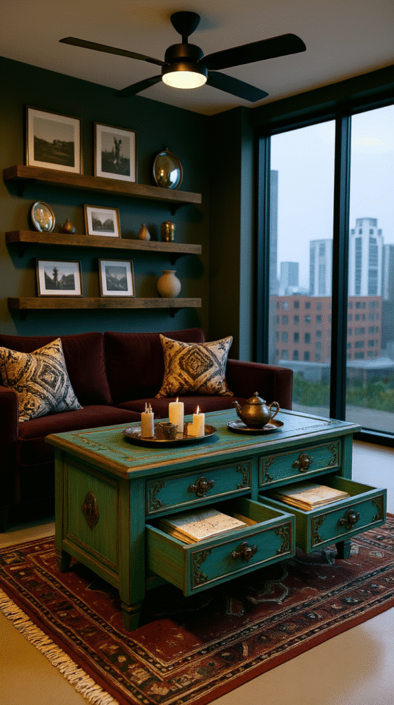 Storage Coffee Tables with Character