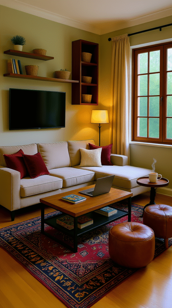 Rugs to Anchor the Space