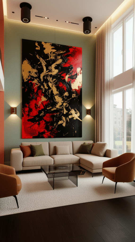 Create a Focal Point with Bold Artwork