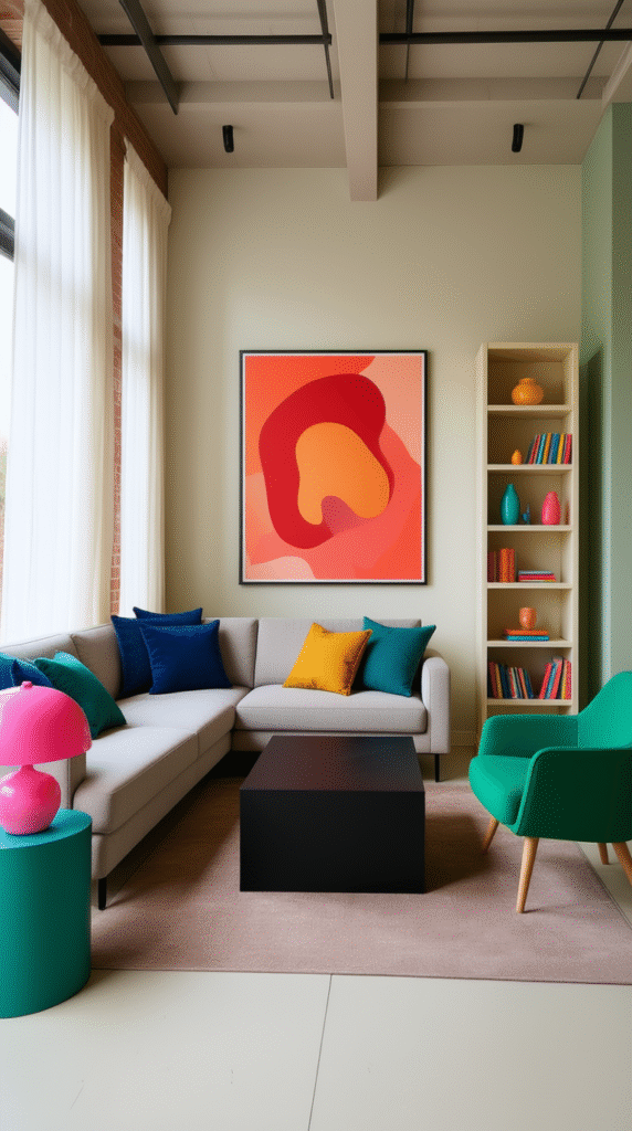 Colorful Backsplashes