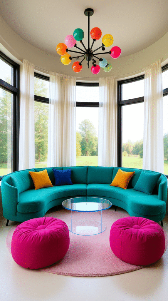 Brightening with Furniture Layouts