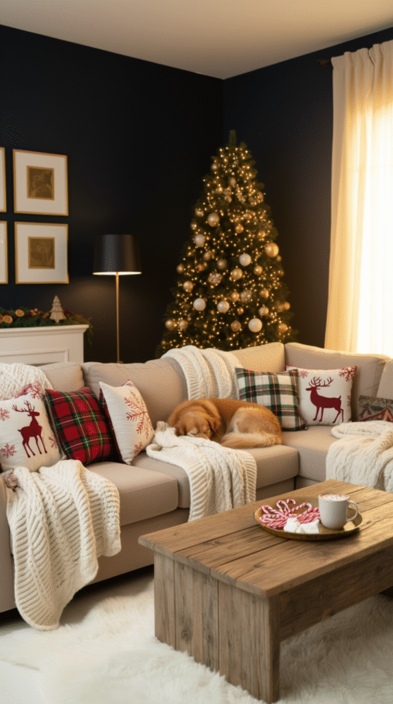 Throw Pillows and Blankets