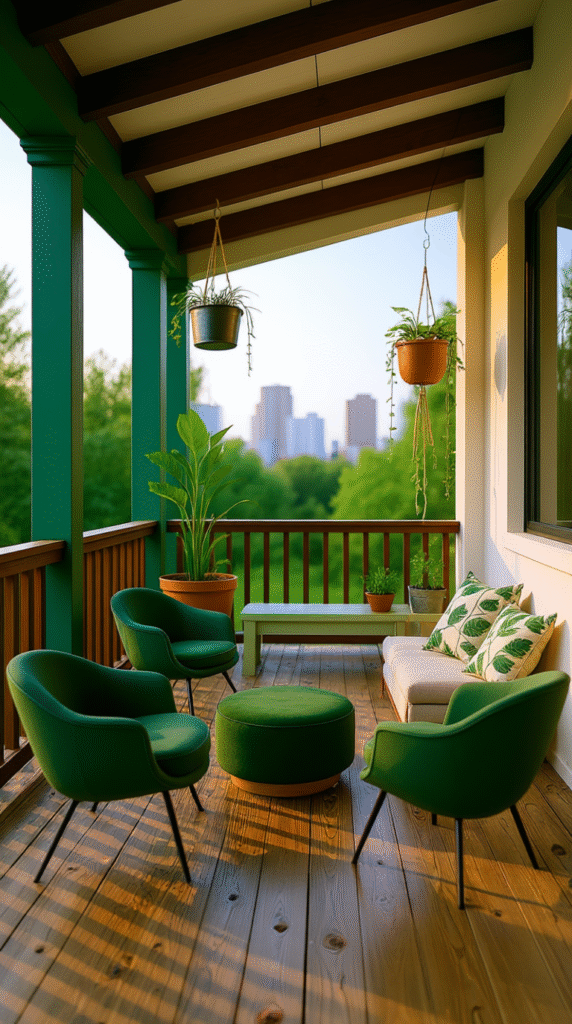 Furniture Choices in Green