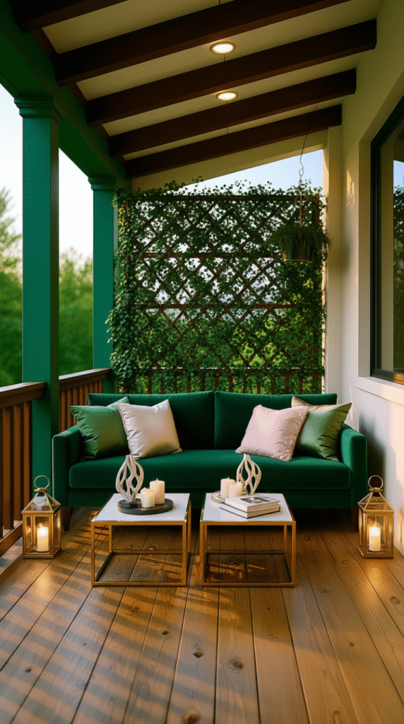Green Sofas