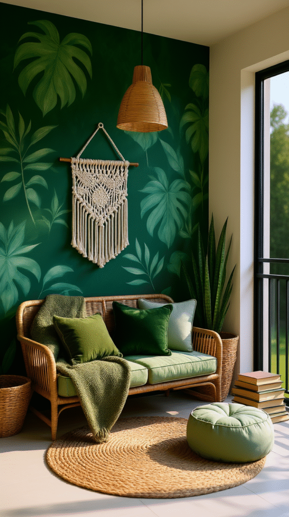 Rugs with Green Tones