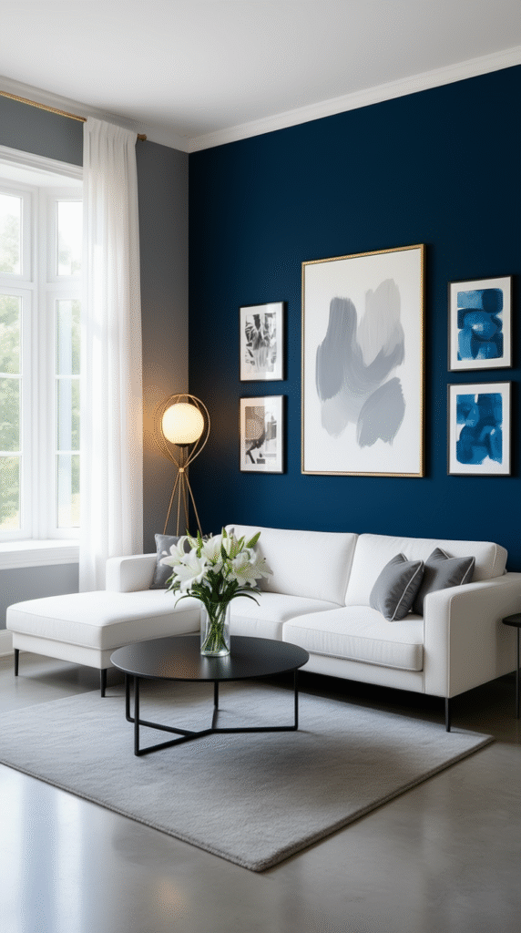 Blue Accent Walls