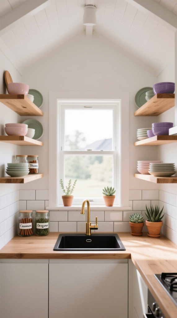 Embrace Open Shelving
