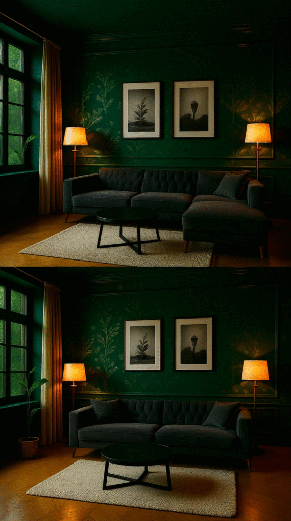 Blend with Dark Woods