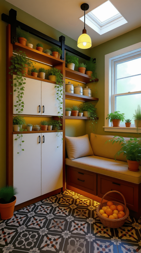 Adding Plants for Freshness