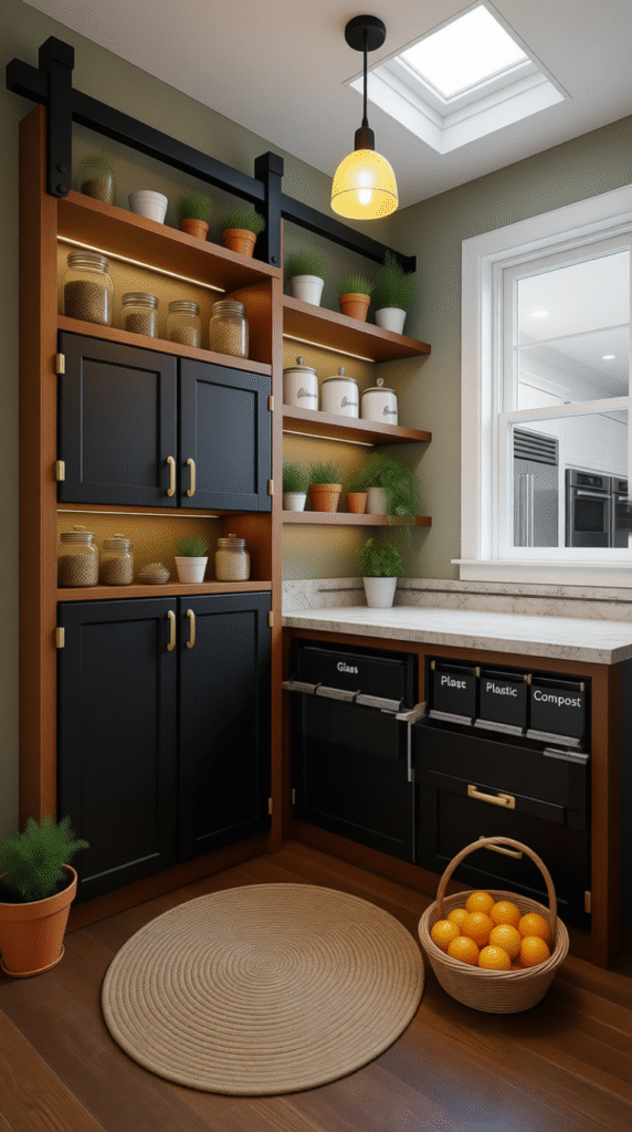 Incorporating Recycling Bins