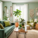 22 Green Living Room Ideas to Refresh and Brighten Your Decor