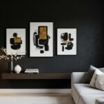 21 Black Accent Wall Ideas to Elevate Your Living Room