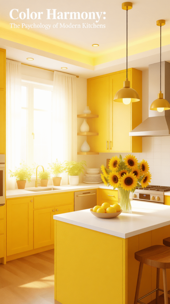 Vibrant Yellow: Sunshine in Your Kitchen