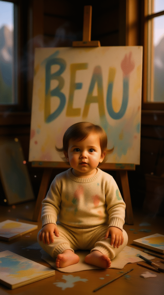 6. Artistic & Unique Middle Names