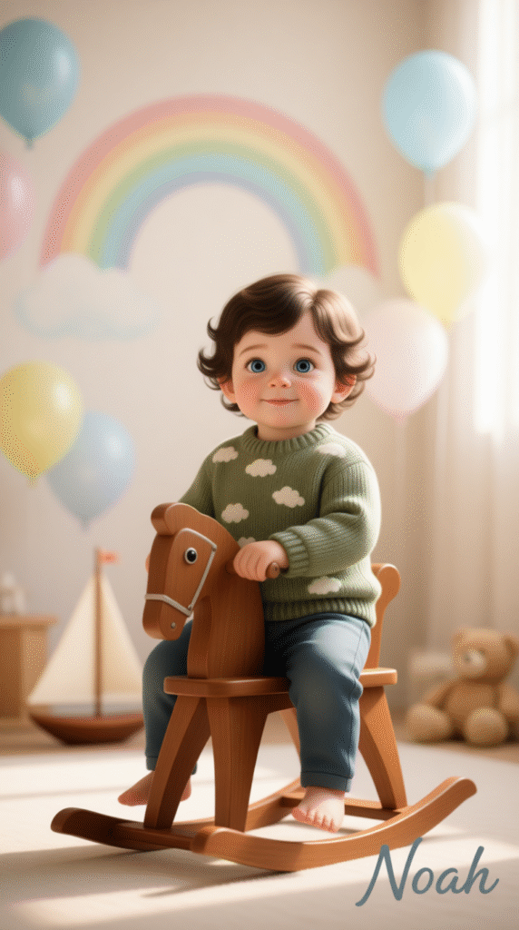 2. Noah, Nickname: Noey